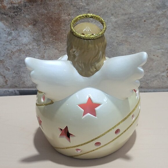 Angel Luminary Flameless LED Light Candle Changes Colors Christmas Decor Figurin - Picture 3 of 16